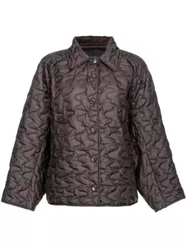 PINKO стеганая куртка на кнопках, черный