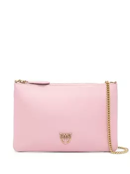 PINKO сумка через плечо Flat Love Simply, розовый