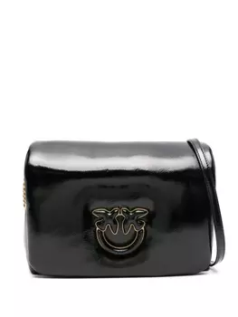 PINKO сумка через плечо Love Click Puff, черный