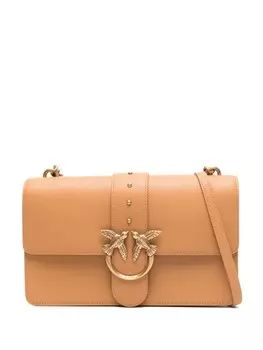 PINKO сумка через плечо Love One Classic, коричневый