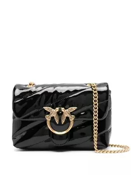 PINKO сумка через плечо Love Puff, черный
