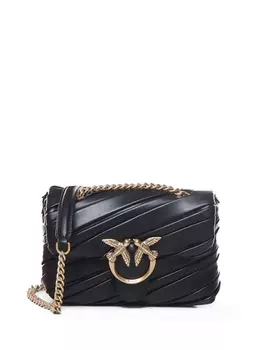 PINKO сумка через плечо Love Puff, черный