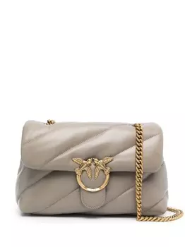 PINKO сумка на плечо Classic Love Puff, коричневый