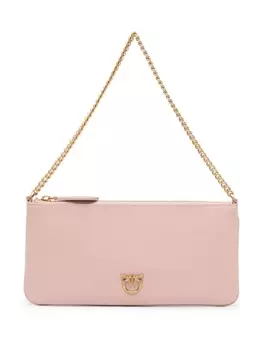 PINKO сумка на плечо Flat Classic Love Simply, розовый