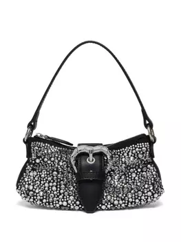 PINKO сумка на плечо Jolene Baby Strass, черный