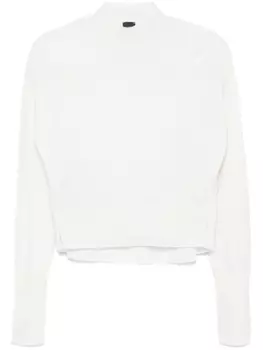 PINKO свитер асимметричного кроя, белый
