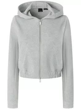 PINKO толстовка с капюшоном Birillo, серый