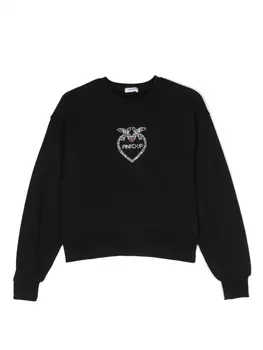 Pinko толстовка с логотипом, черный