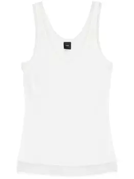 PINKO топ Clark без рукавов, белый