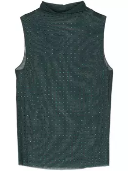 PINKO топ Laruns, зеленый