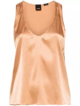 PINKO топ Marzemino, коричневый