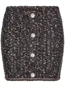 PINKO трикотажная юбка мини Vinacciolo, черный