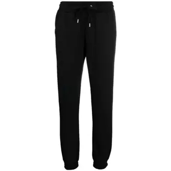 PINKO Трикотажные спортивные брюки женские черные