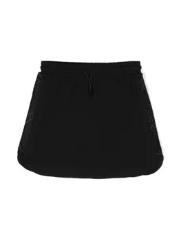 Pinko юбка с логотипом, черный