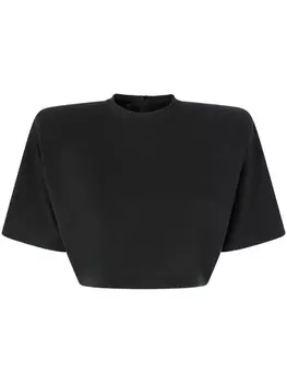 PINKO укороченная футболка, черный