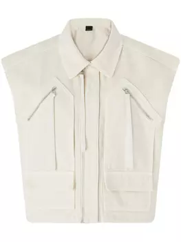 PINKO укороченная куртка, белый