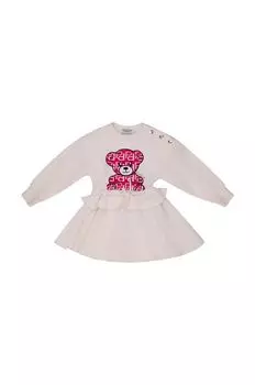 Pinko Up детское платье, бежевый