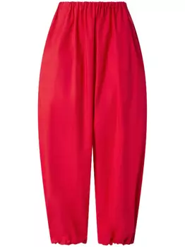PINKO зауженные брюки, красный