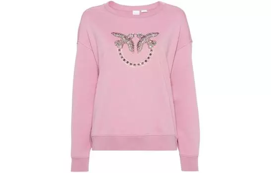 PINKO Женская толстовка SS24 розового цвета