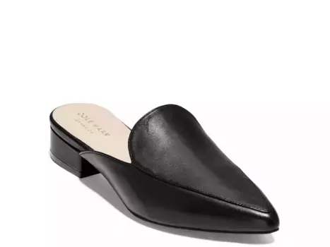 Piper Мюли Cole Haan, Black Leather