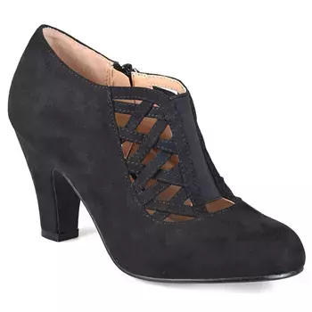 Пипер широкие ботильоны для платья Journee, черный