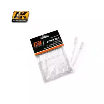 Пипетки - малый размер (12 шт.), Auxiliaries & Effects (AK-Interactive)