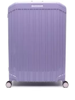 PIQUADRO чемодан на колесиках с логотипом, фиолетовый