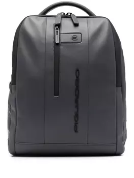 PIQUADRO кожаный рюкзак, серый