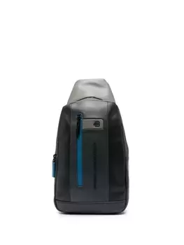 PIQUADRO кожаный рюкзак, серый