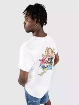 Пиратская лазерная футболка Blue Tomato, белый