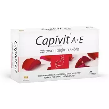 Добавка A+E Healthy and Beautiful Skin, 30 капсул, Capivit