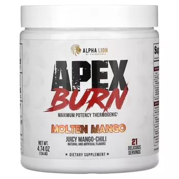 Пищевая добавка Alpha Lion Apex Burn Molten Mango манго-чили, 134,4 г