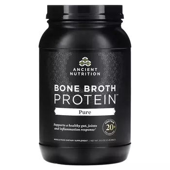 Добавка Ancient Nutrition Bone Broth Protein Pure
