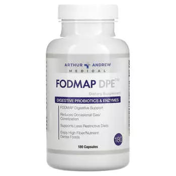 Добавка Arthur Andrew Medical FODMAP DPE, 180 капсул