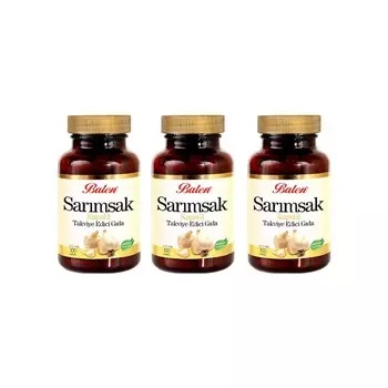 Добавка Balen Garlic 375 мг, 2 упаковки по 100 капсул