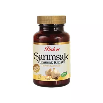 Добавка Balen Garlic 450 мг, 100 капсул