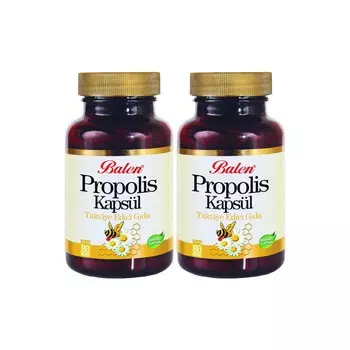 Добавка Balen Propolis, 2 упаковки по 80 капсул
