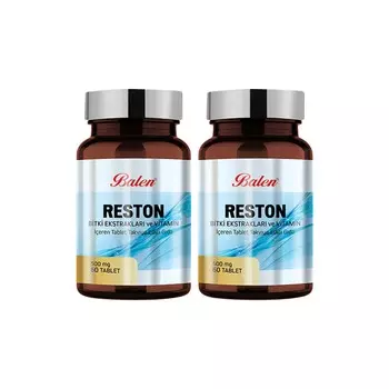 Добавка Balen Reston 500 мг, 2 упаковки по 60 капсул