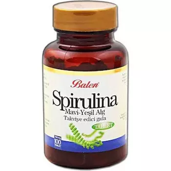 Добавка Balen Spirulina 700 мг, 100 таблеток
