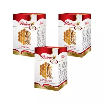 Добавка Balen женьшень с медом и пыльцой 230г 3 шт