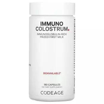Добавка Codeage Immuno Colostrum, 180 капсул