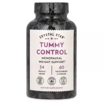 Добавка Crystal Star Tummy Control, 60 вегетарианских капсул