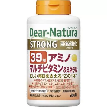 Добавка Dear Natura Strong 39 Amino, Multivitamin & Mineral, 300 таблеток