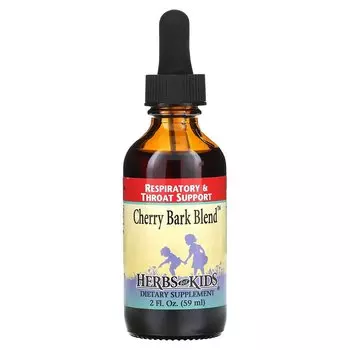 Пищевая добавка для детей Herbs for Kids с вишнёвой корой, 59 мл