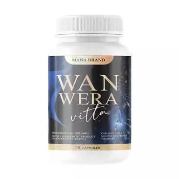 Добавка для костей и мышц Mana Brand Wanwera Vitta, 30 капсул