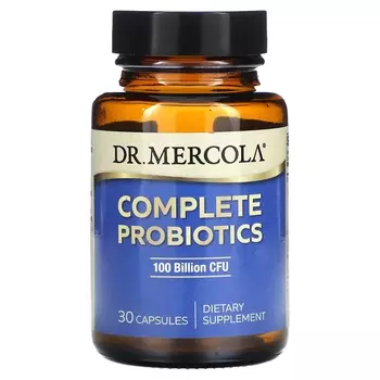 Добавка Dr. Mercola Complete Probiotics 100 миллиардов КОЕ, 30 капсул