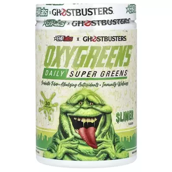 Добавка EHPlabs Ghostbusters Oxygreens Daily Super Greens Slimer, 276 г