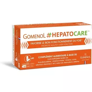 Пищевая добавка Hepatocare для детоксикации печени 40 таблеток Ccd