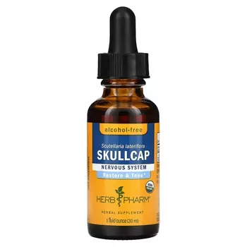 Пищевая добавка Herb Pharm Skullcap без спирта, 30 мл