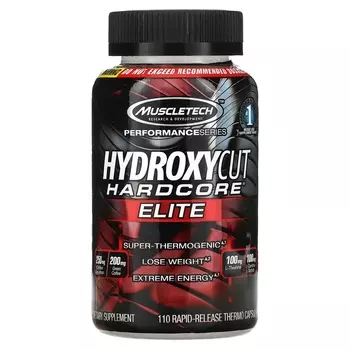 Добавка Hydroxycut Hardcore Elite, 110 термокапсул